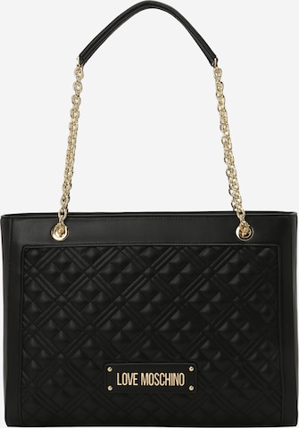 Love Moschino Shopper in Schwarz: predná strana