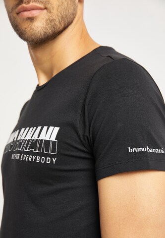 T-Shirt 'Miller' BRUNO BANANI en noir