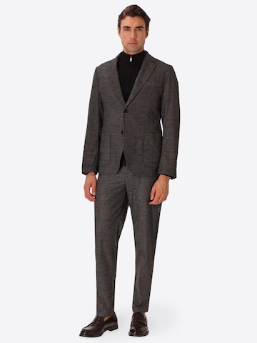 Distretto12 - Ajuste regular Chaqueta tipo saco para negocios 'Cellini' en gris