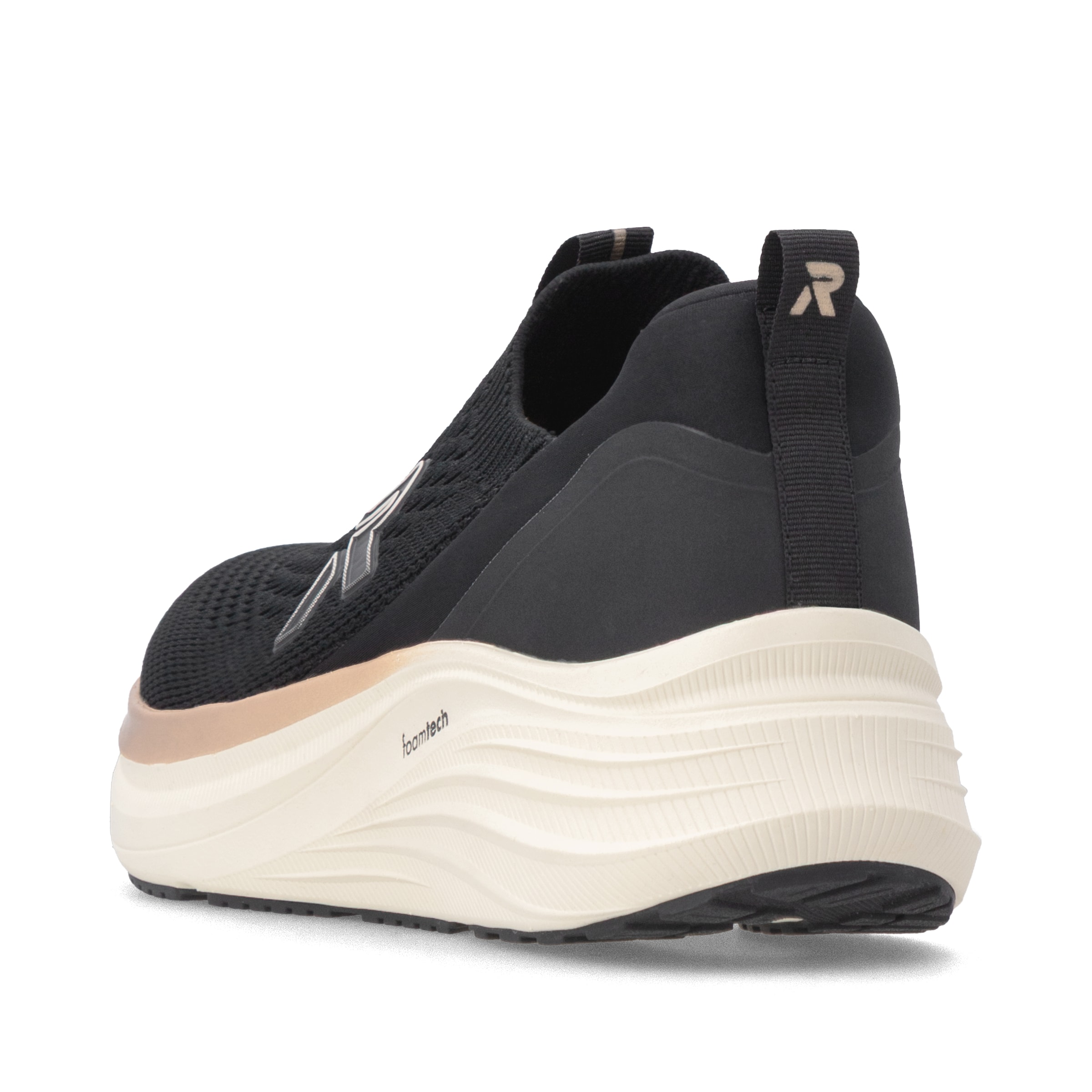 Baskets basses Rieker en noir