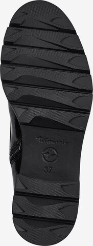 TAMARIS Schnürstiefelette in Schwarz