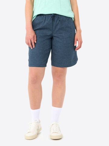 VAUDE Regular Functionele broek 'Redmont IV' in Blauw: voorkant