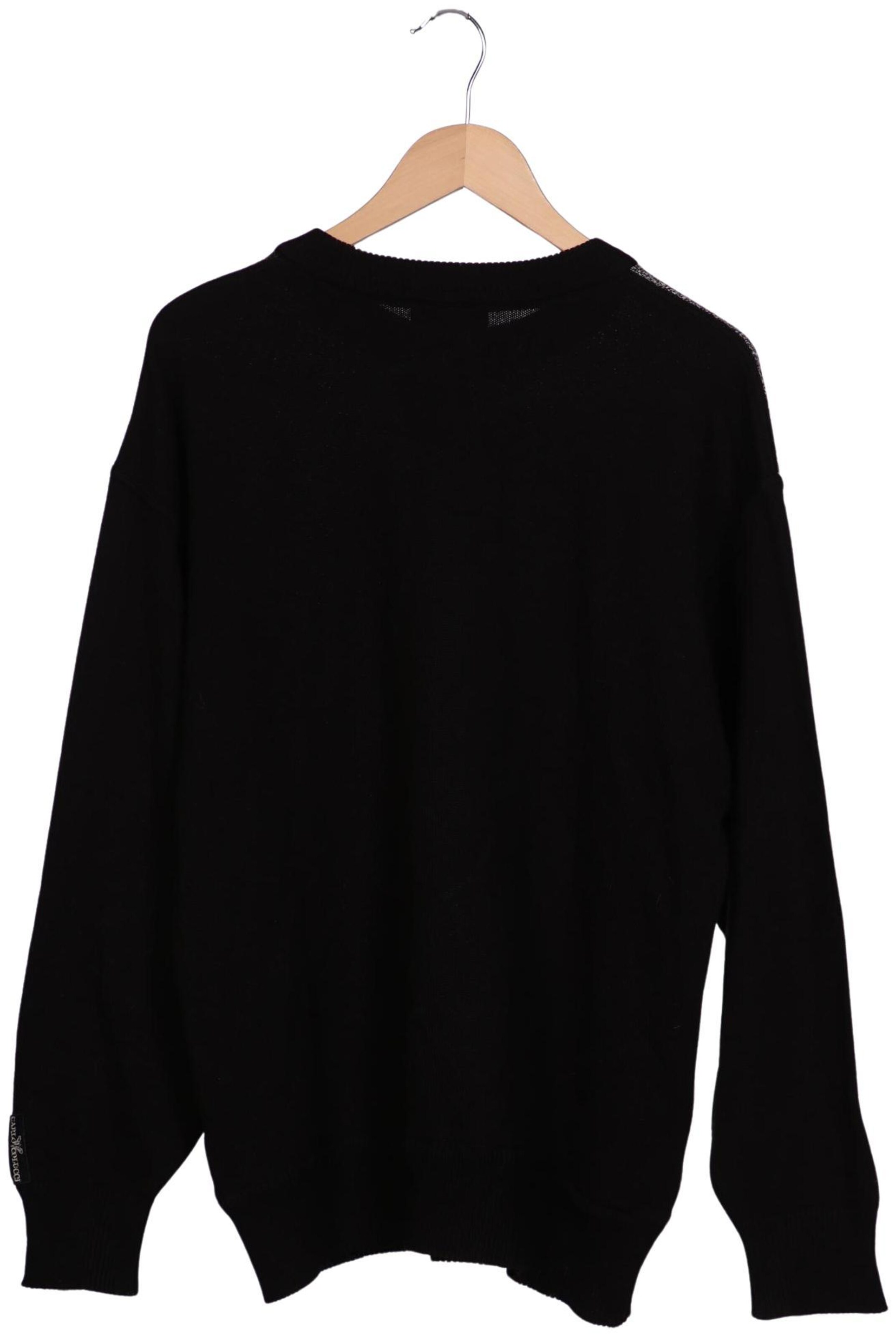 Carlo Colucci Pullover L-XL in Schwarz