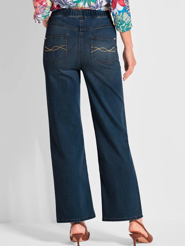 Wide Leg Jean Goldner en bleu