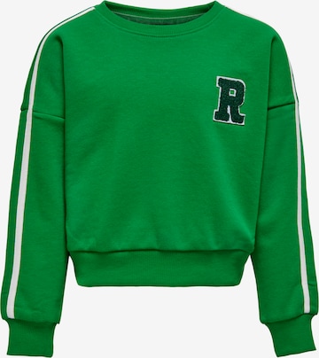 KIDS ONLY Sweatshirt 'Selina' in Green: front