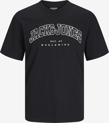 Jack & Jones Junior T-Shirt 'JJECaleb' in Schwarz: Vorderseite