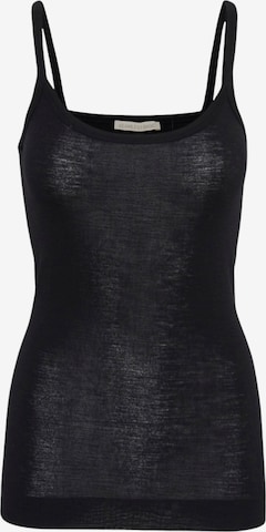 Top 'Viola' di Seamless Basic in nero: frontale