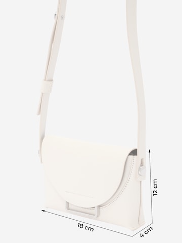AllSaints Чанта с презрамки 'FRANCINE' в бяло