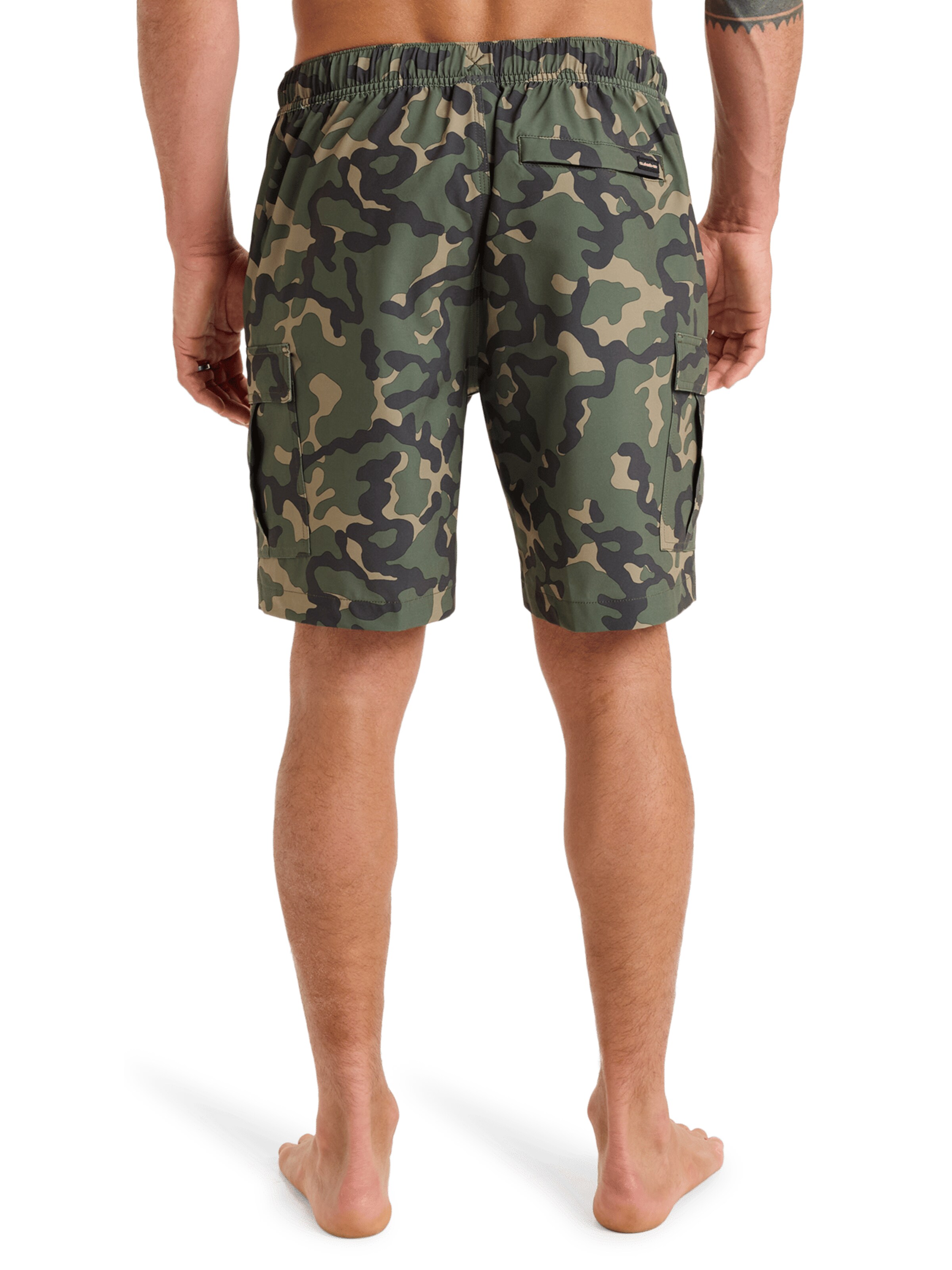 QUIKSILVER Swimming shorts 'Half 19' in Green
