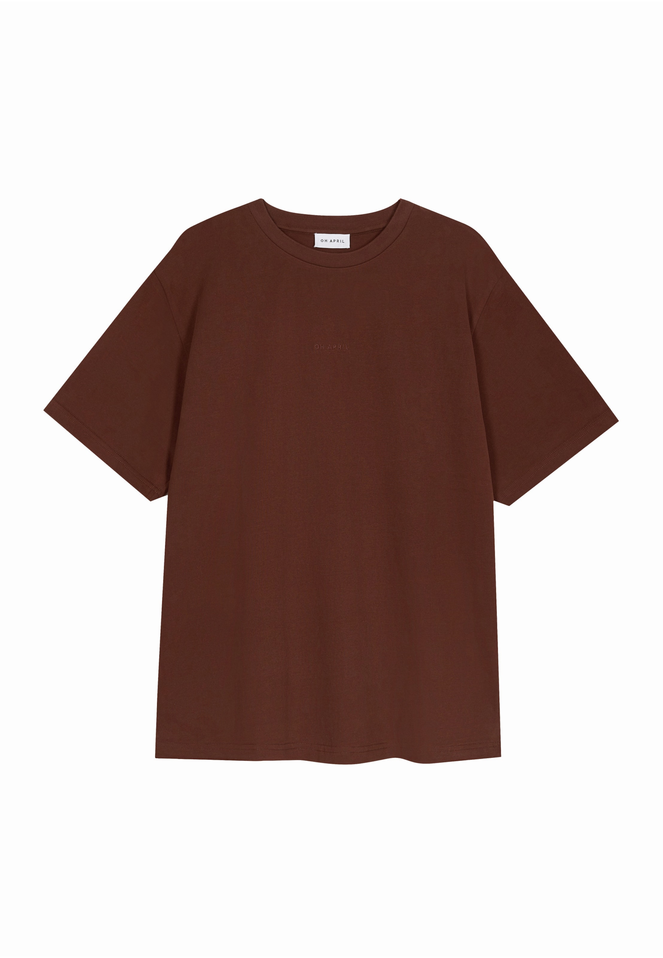 OH APRIL Shirt in Brown: front