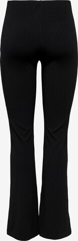 évasé Pantalon 'FIONA' ONLY en noir