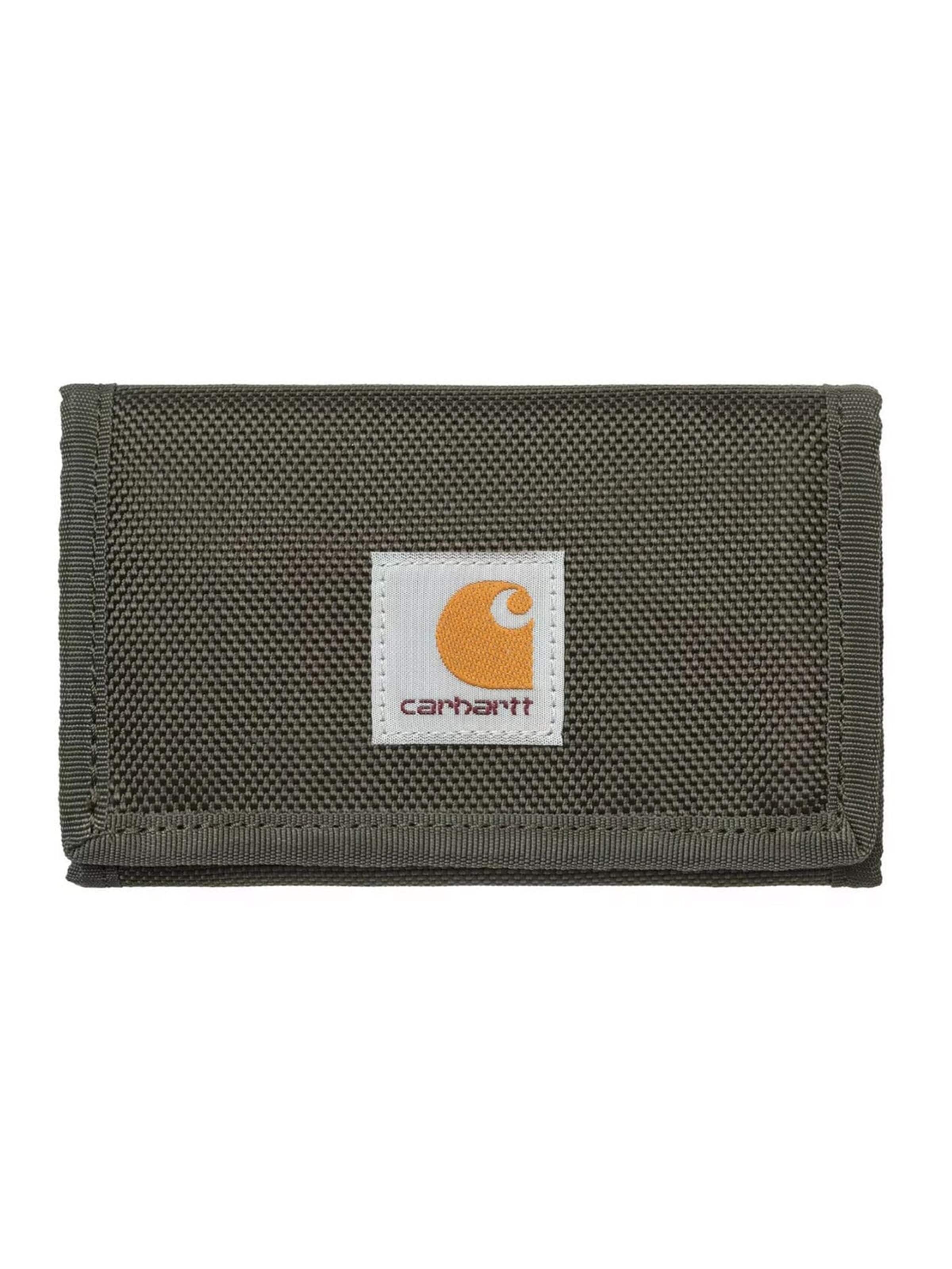 Portamonete 'Prescott Wallet Oxide Green' di Carhartt WIP in verde: frontale