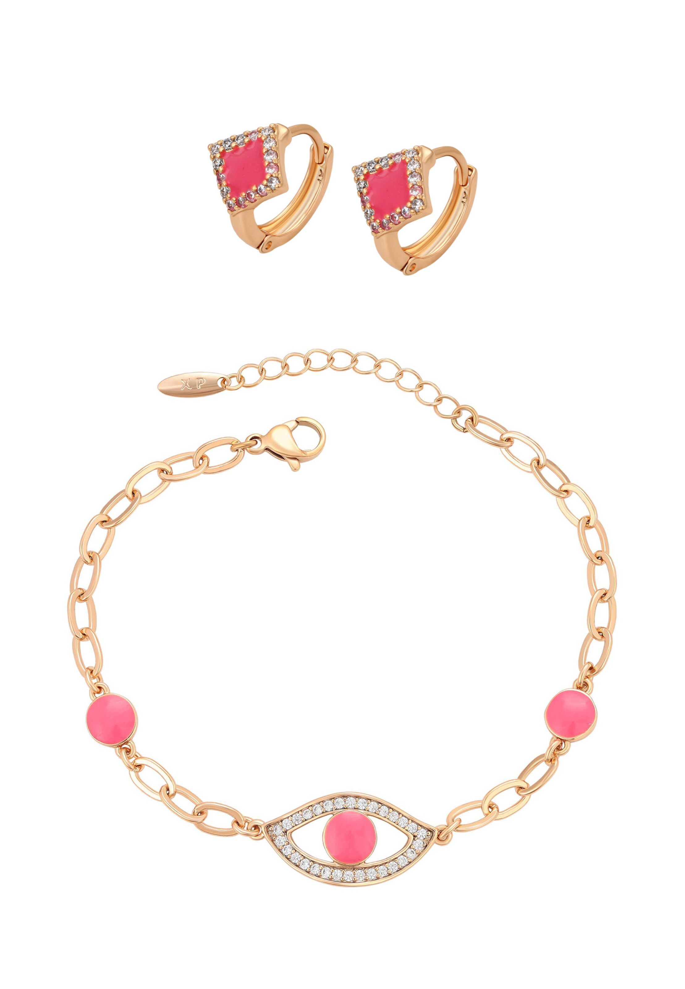 faina - Conjunto de joyería en oro: frente