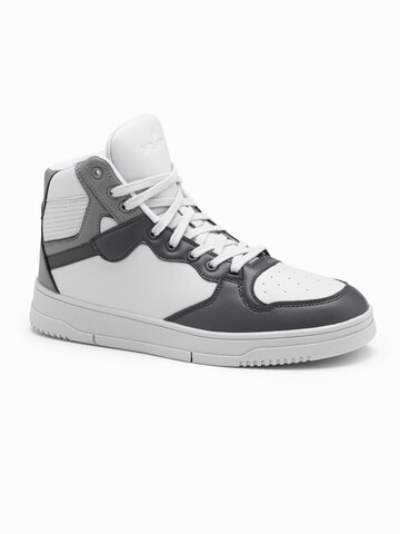 Ombre Sneakers hoog 'Fosh-0139' in Grijs