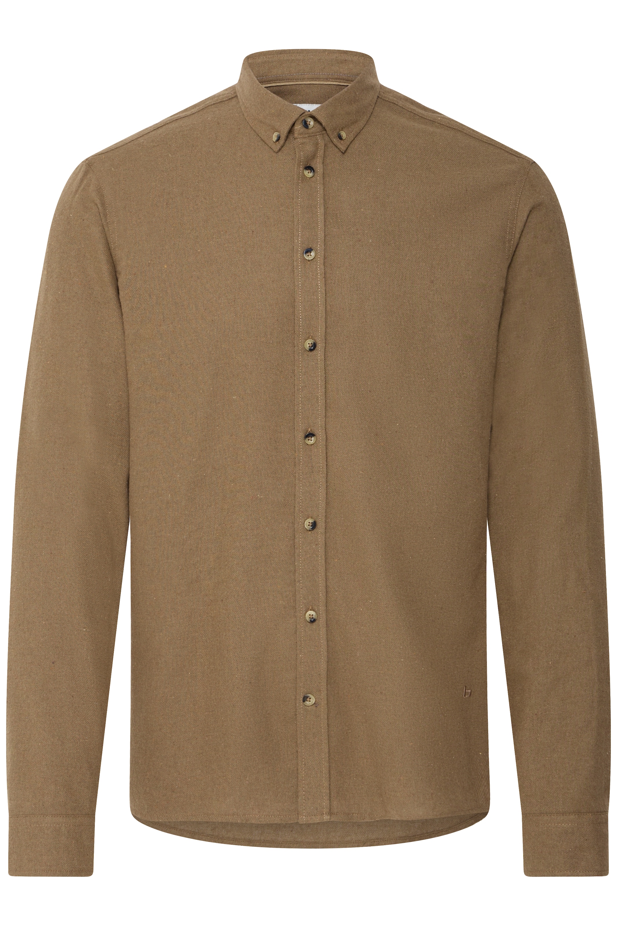BLEND - Ajuste regular Camisa 'BHBurley' en marrón: frente