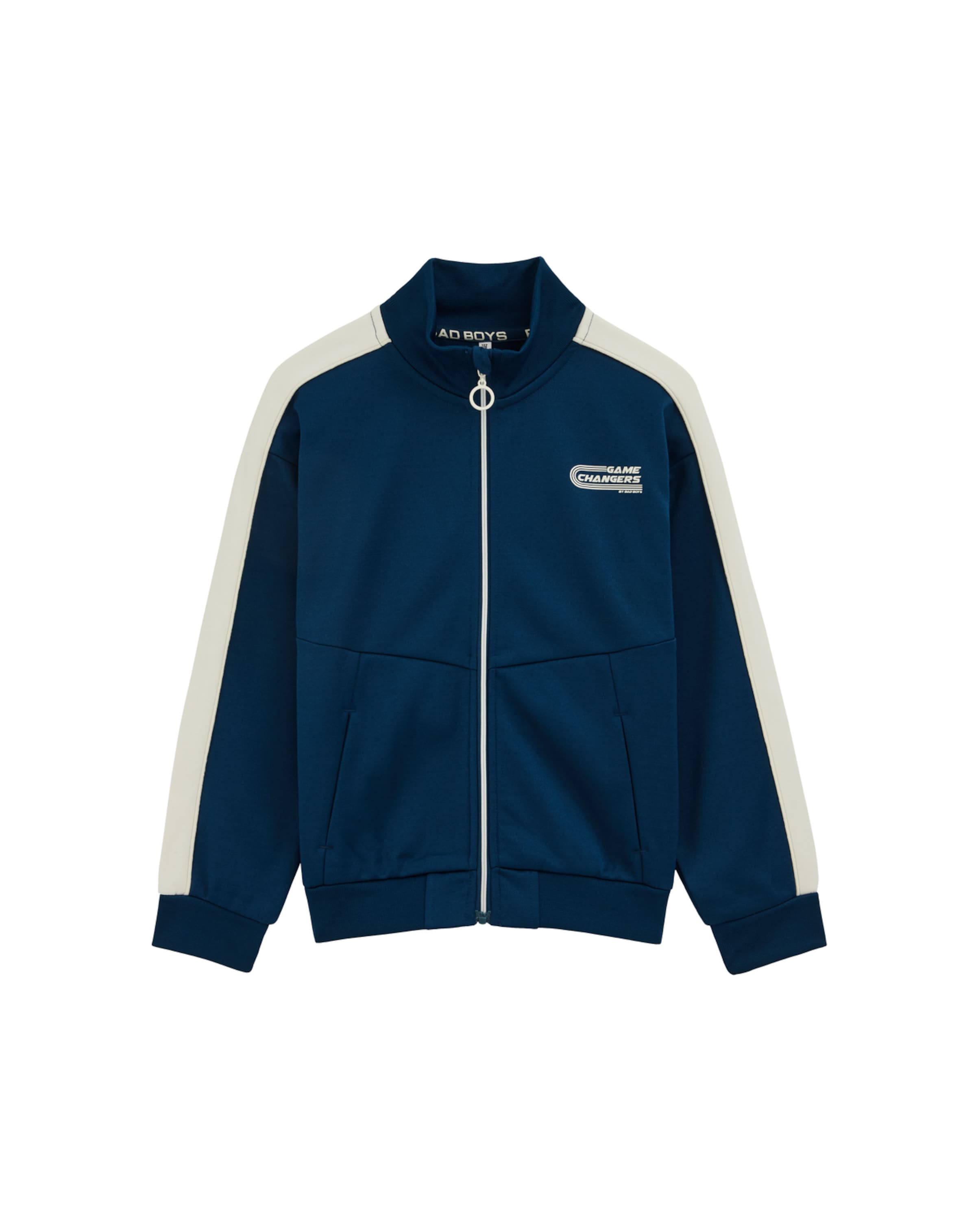 WE Fashion Mikina – modrá: přední strana