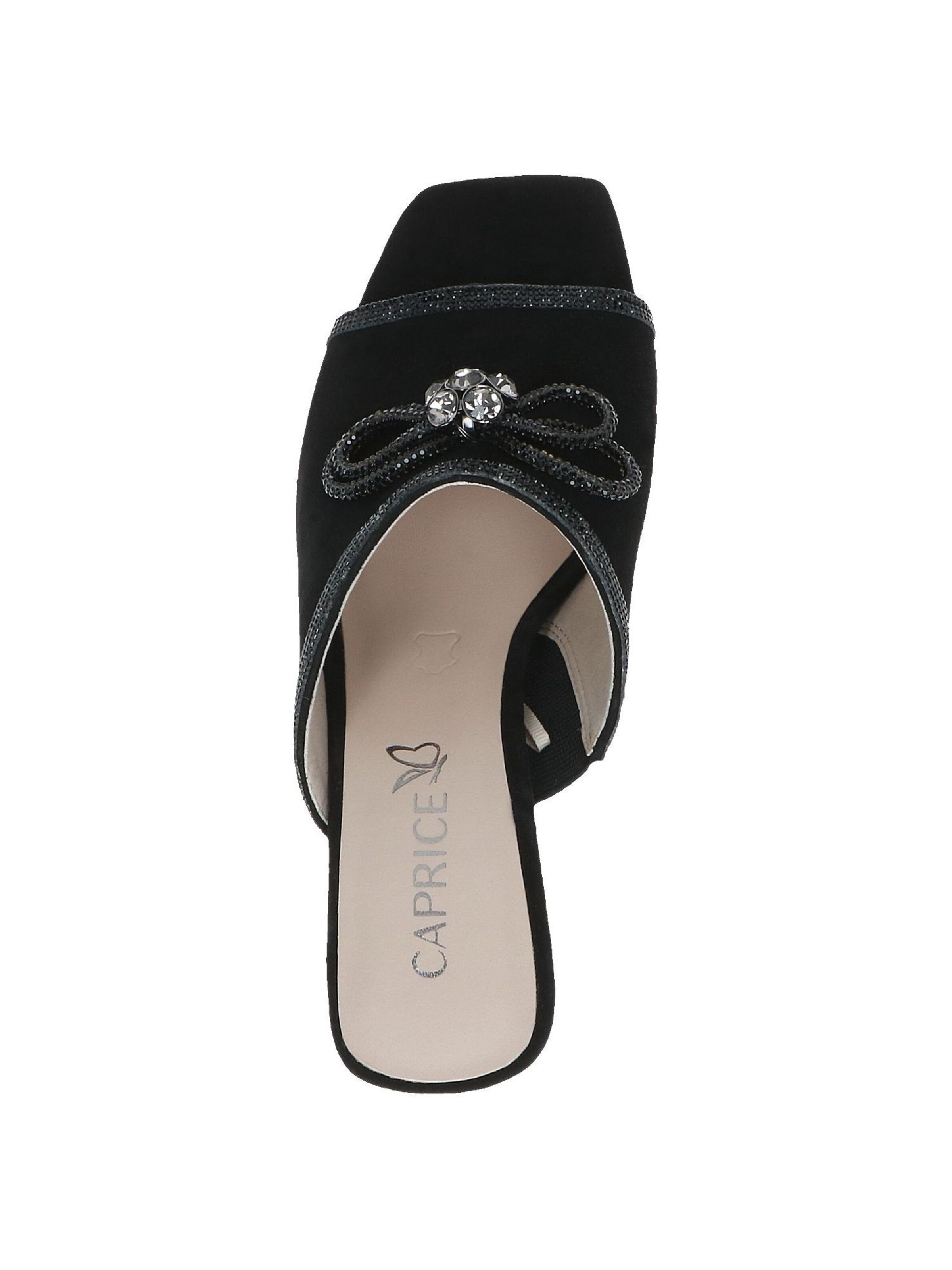 CAPRICE Muiltjes in Zwart