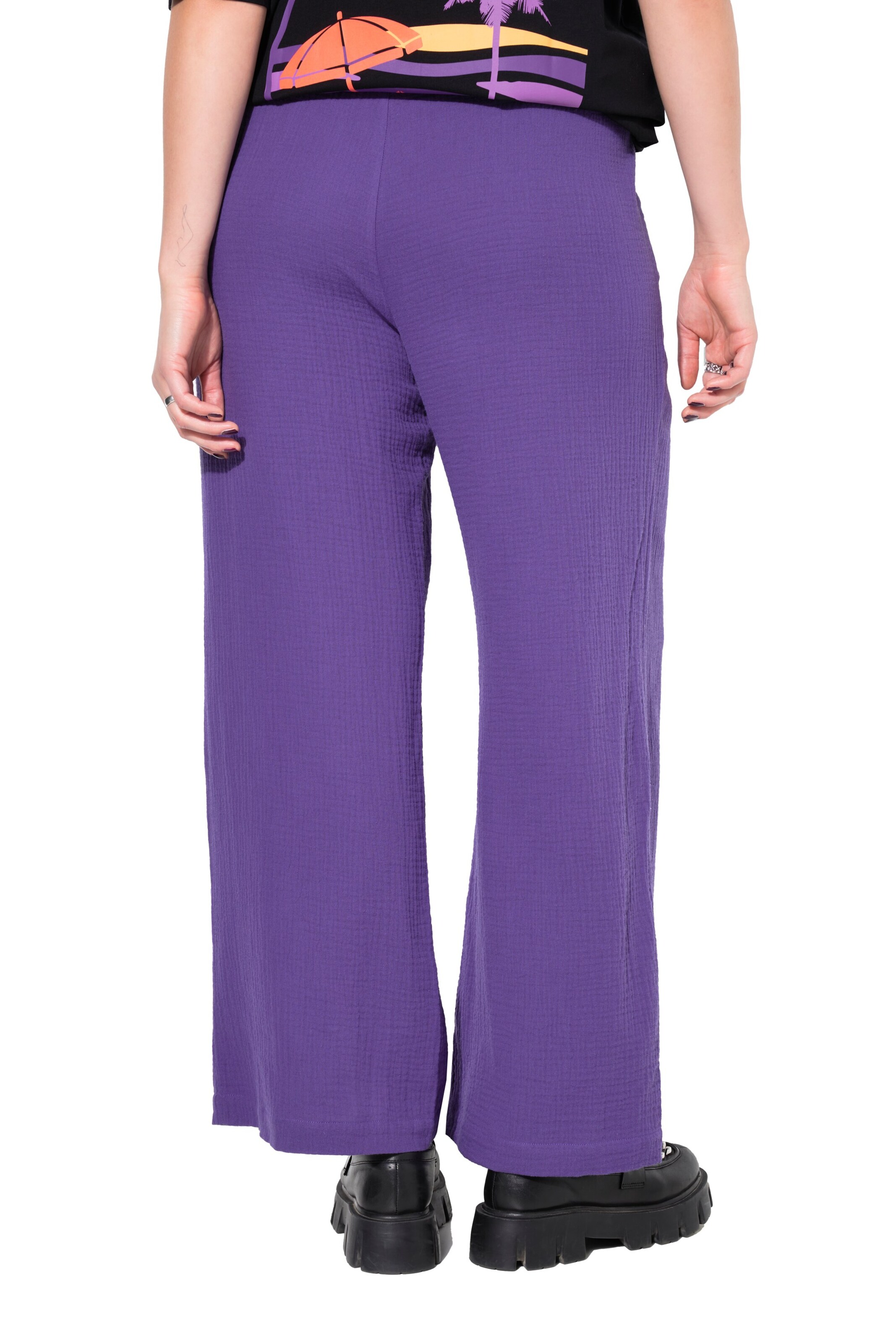 Studio Untold Wide leg Broek in Lila