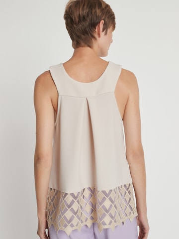 Ana Alcazar Top ' Lacara ' in Beige