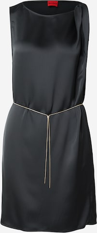 HUGO Sukienka 'Koberi-1' w kolorze czarny: przód