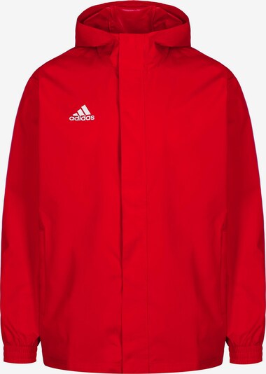 ADIDAS SPORTSWEAR Sportjacke 'Entrada 22' in knallrot / weiß, Produktansicht