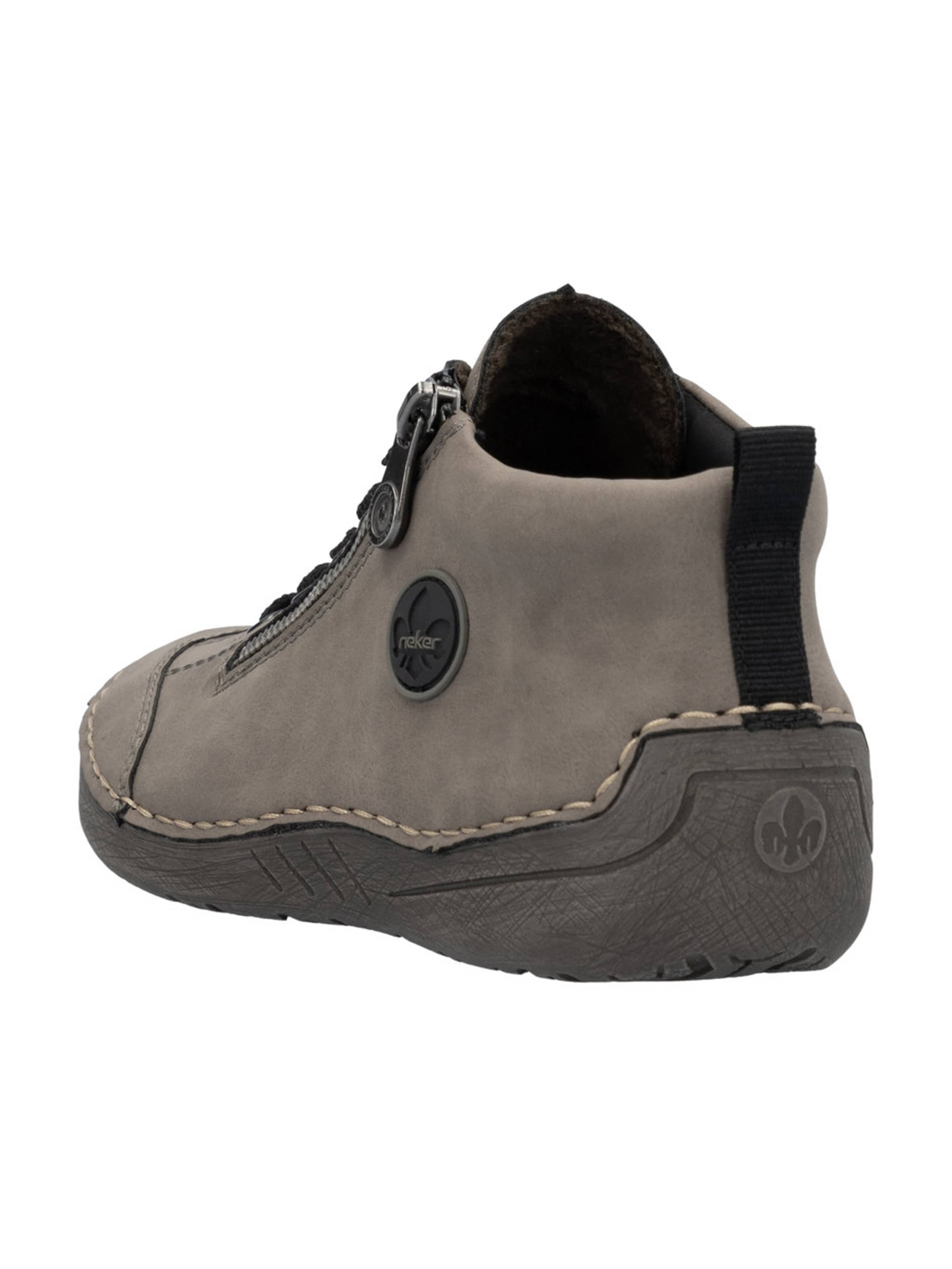 RiekerSportske cipele na vezanje - siva boja