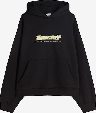 Bershka Sweater majica u pastelno žuta / roza / crna / bijela, Pregled proizvoda