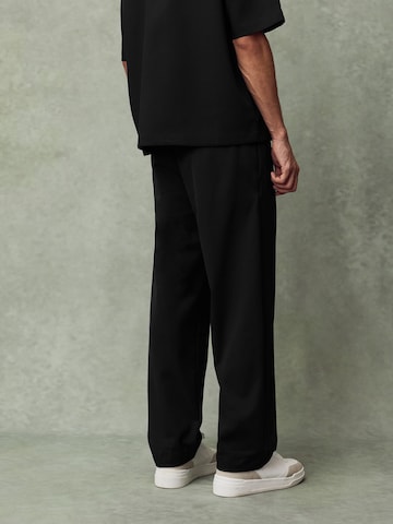 Pull&Bear Loosefit Hose 'TAYLOR' in Schwarz