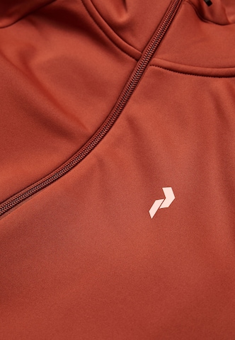 PEAK PERFORMANCE Funktionsjacke in Orange