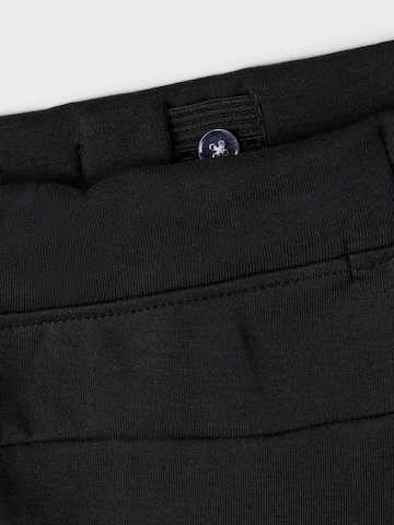 NAME IT Tapered Trousers 'Nero' in Black