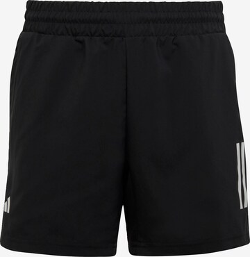 ADIDAS PERFORMANCE Regular Workout Pants in Black: front