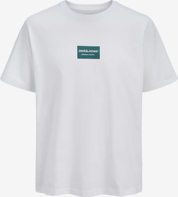 JACK & JONES Μπλουζάκι 'JJFRANK' σε λευκό: μπροστά