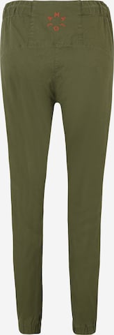 Maloja - Tapered Pantalón de montaña 'Mankei' en verde