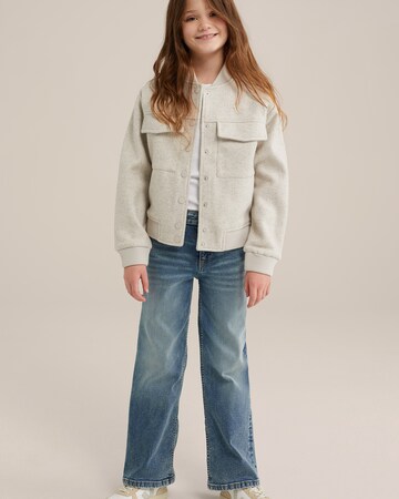 WE Fashion Between-season jacket in Beige