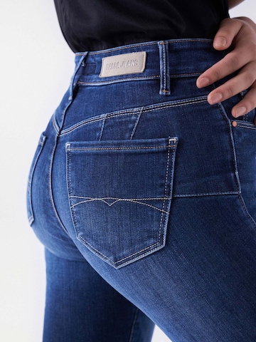 Skinny Jean 'Destiny' Salsa Jeans en bleu