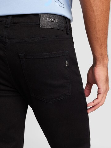 BOSS Regular Jeans 'Delaware' i svart