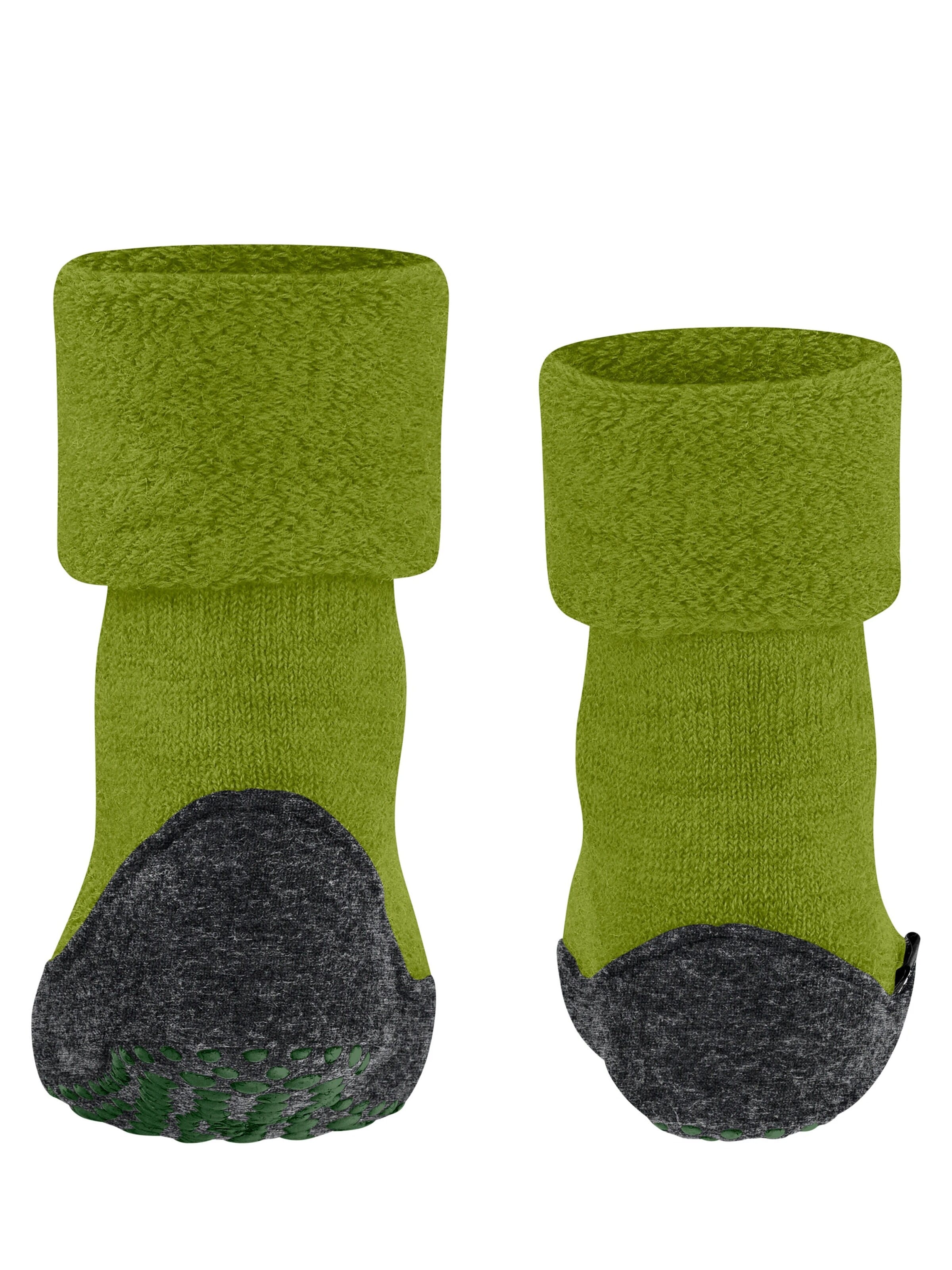 FALKE Socks 'Cosyshoe Minis' in Green