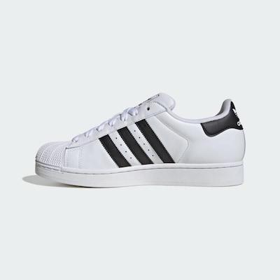 ADIDAS ORIGINALS Madalad ketsid 'SUPERSTAR II' must / valge, Tootevaade