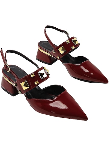 Limoya Slingpumps 'Nicoline' in Rood