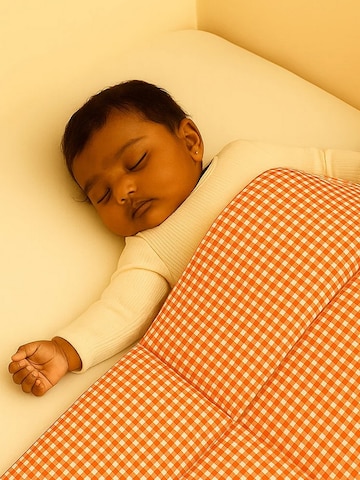 PAPATE - Manta para bebé en naranja