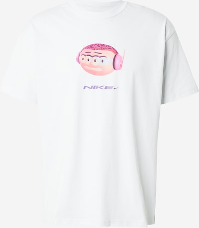 Nike Sportswear Majica u ljubičasta / patlidžan / ružičasto crvena / bijela, Pregled proizvoda