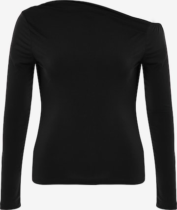 Trendyol Curve Pusero värissä musta: etupuoli