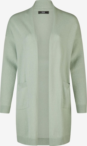 Funk since 1776 Strickjacke 'Kaschmir' in Grün: Vorderseite