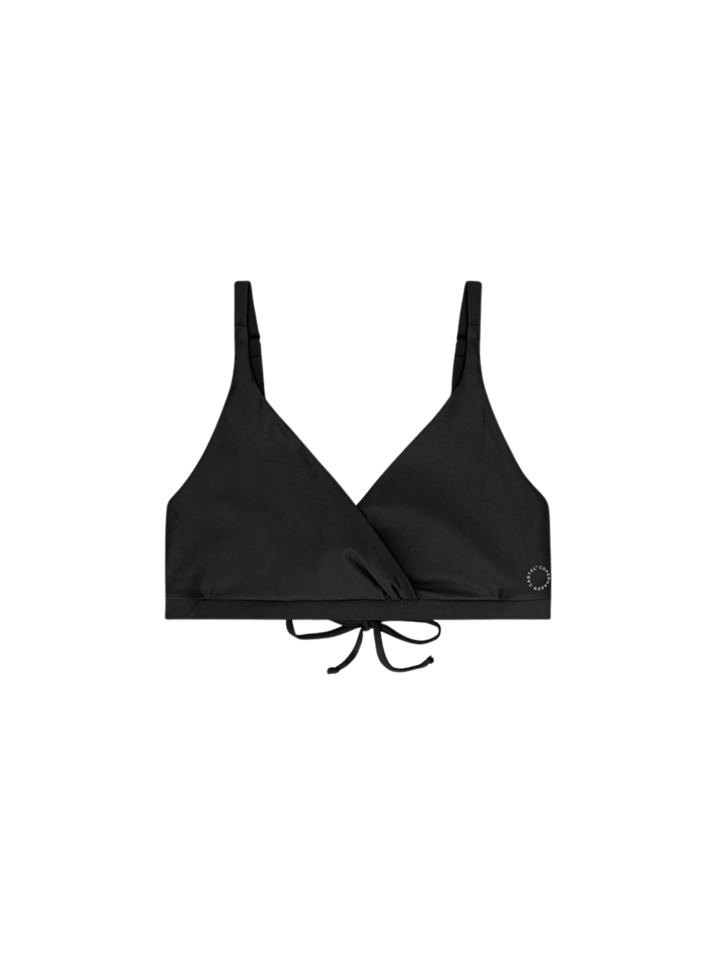 Hauts de bikini ' Istana ' Copenhagen Cartel en noir : devant