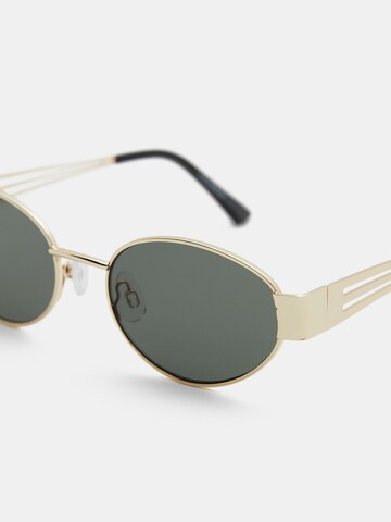 Pull&Bear Sluneční brýle – zelená