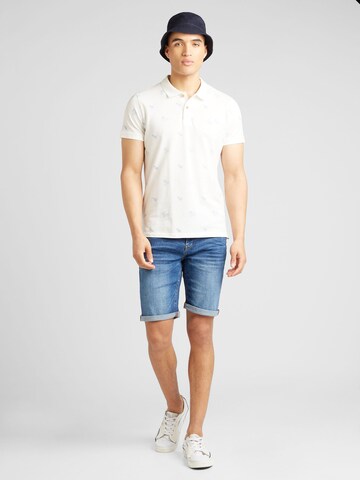 BLEND Poloshirt in Weiß