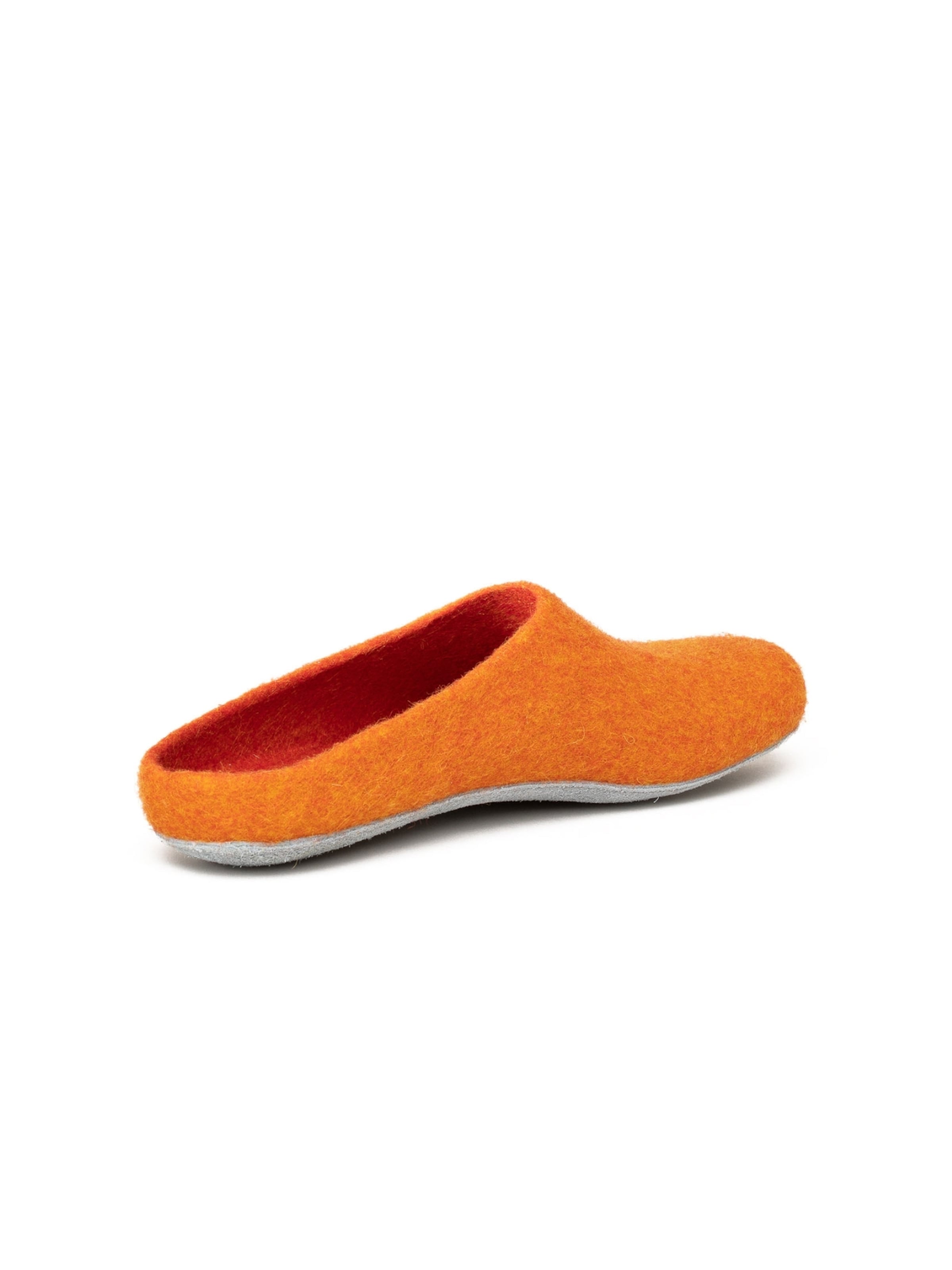 MagicFelt Slippers 'Filzpantoffel AP 701' in Orange