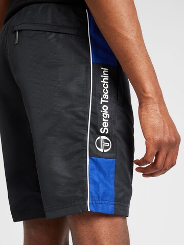 Sergio Tacchini Regular Shorts 'VEBITA' in Schwarz