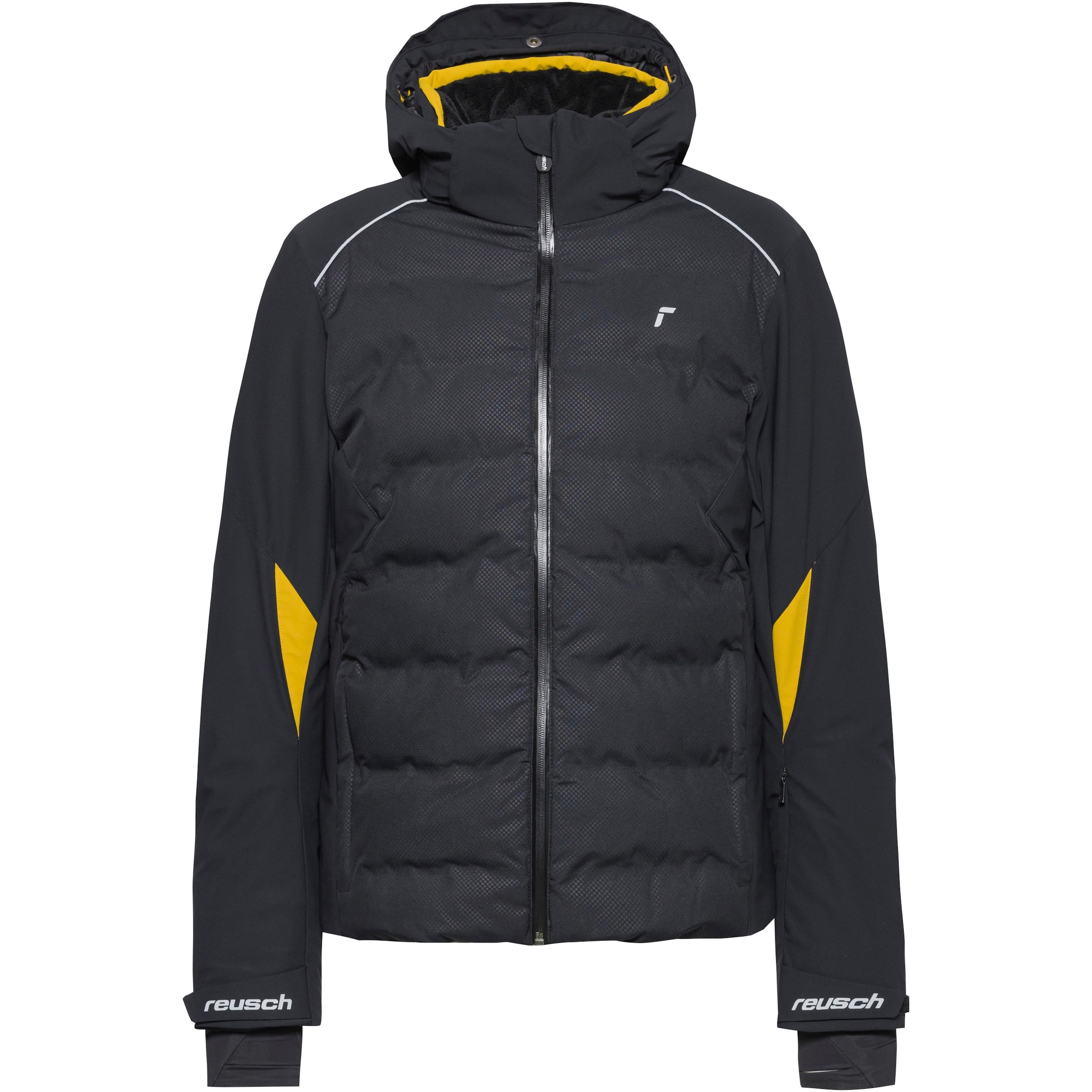 REUSCH Outdoor jacket in Yellow / Black, Item view