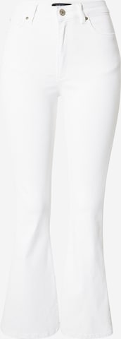 Trendyol Flared Jeans in White: front